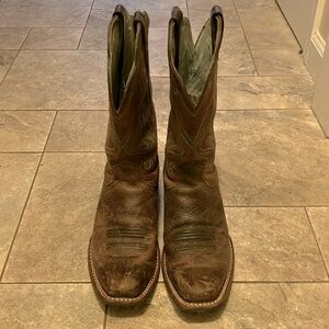 Ariat square toe boots